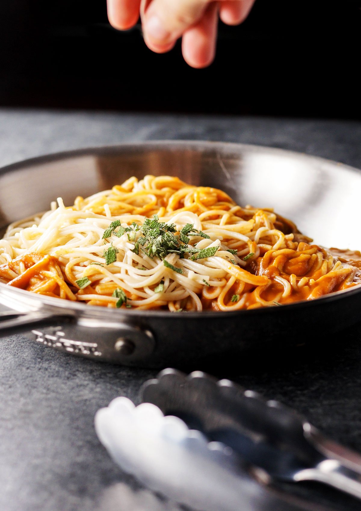 Whip Up Creamy Vegan Tuscan Pumpkin Pasta in 20 Minutes